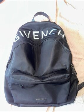 Givenchy Essential U Logo-Embroidered Nylon Backpack